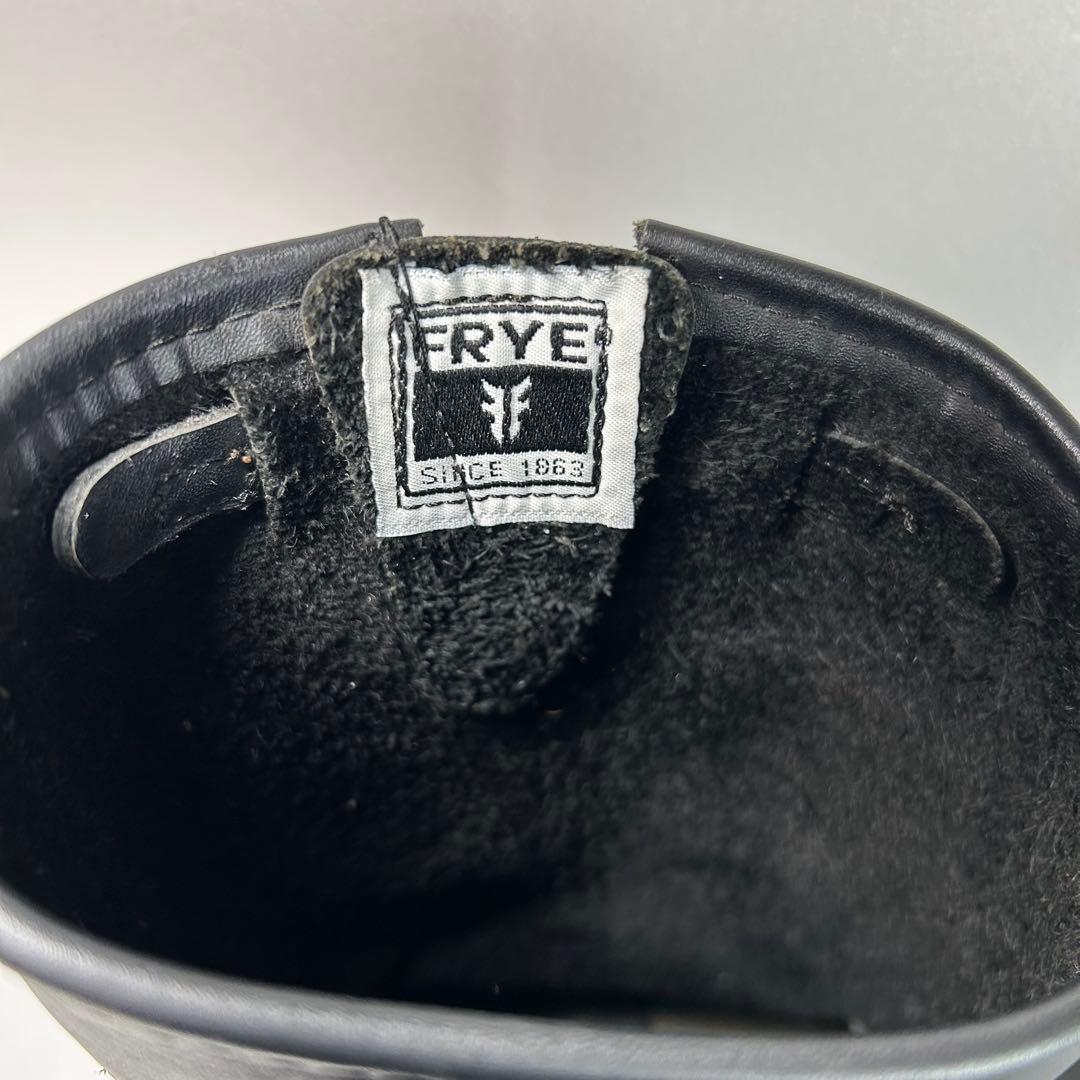 【美品】FRYE フライ エンジニアブーツ 本革 ブラック USA製
