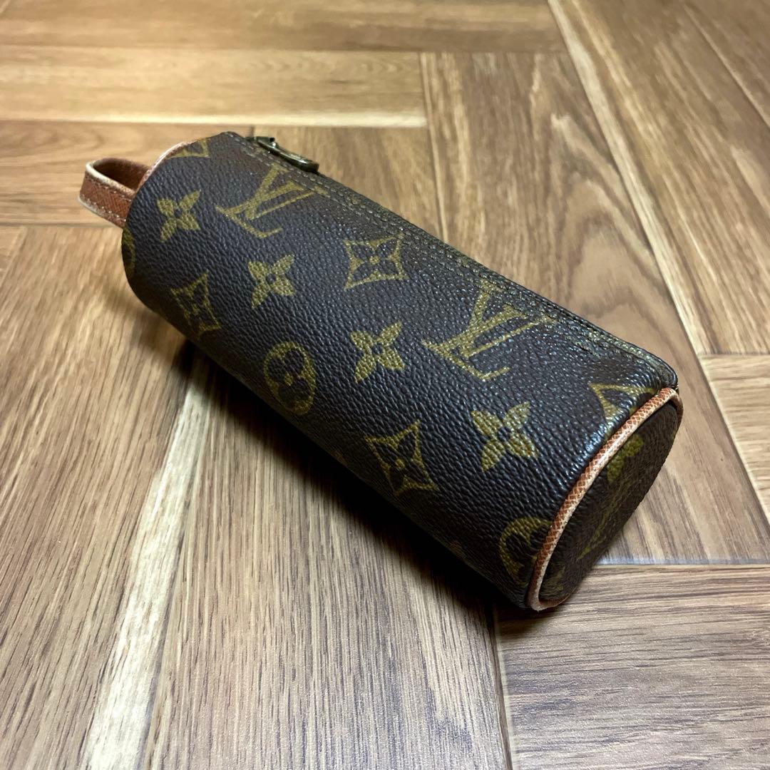LOUIS VUITTON ルイヴィトン モノグラム ゴルフボールポーチ