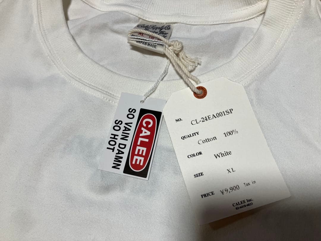 トップス CALEE S.V.D.S.H DROP S/S TEE EXCLUSIVE