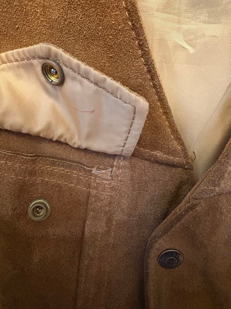 SCHOTT ショット \"ヴィンテージスエードレザーベスト\" U.S.MADE