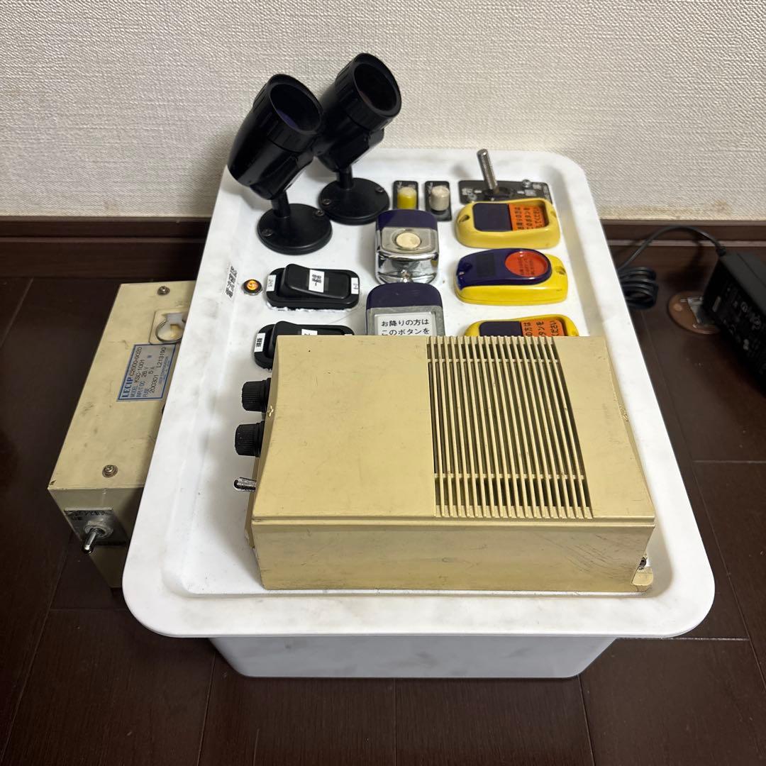 路線バス廃品　オージ　レシップ　メモリーチャイム　降車ボタン　組み上げ済みセット