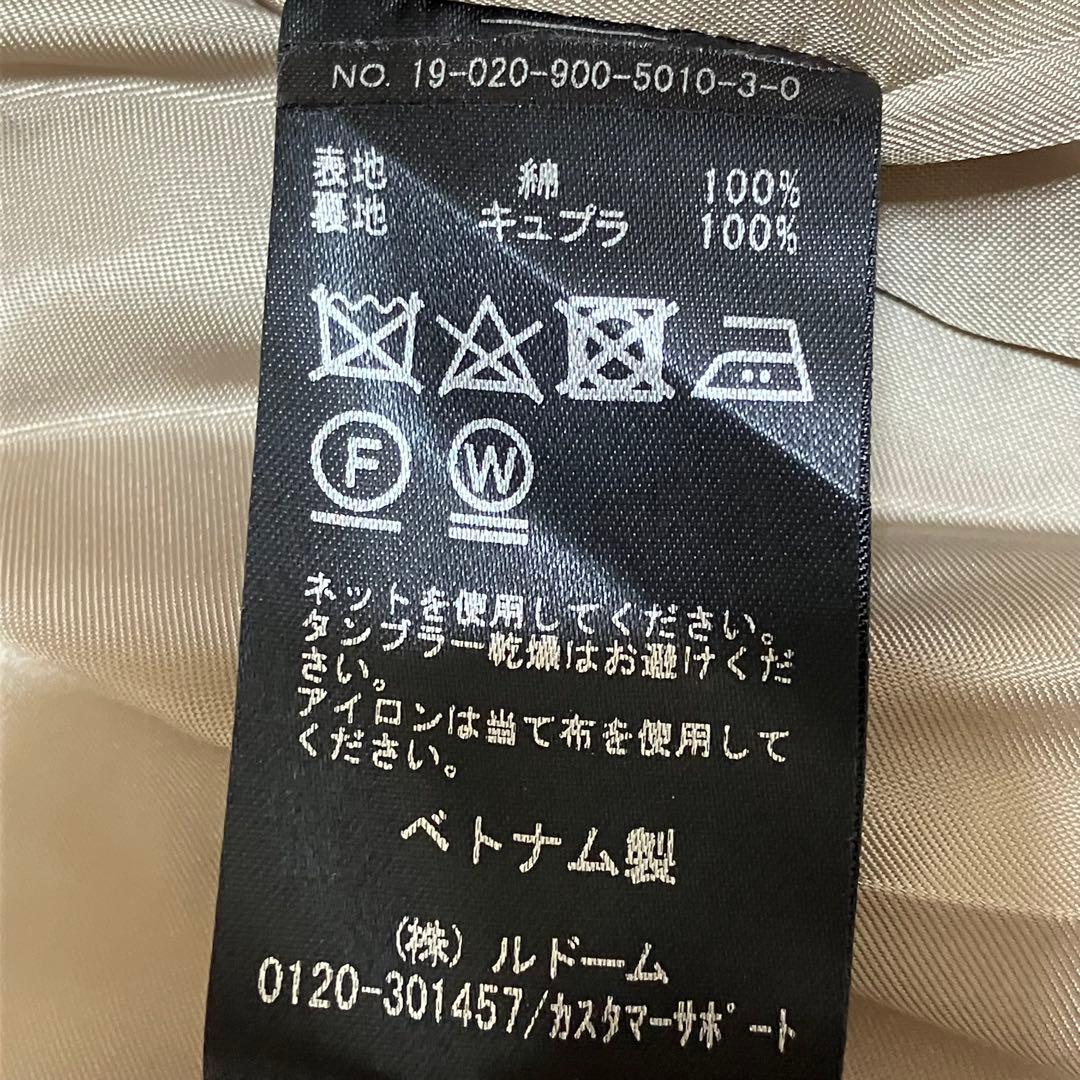 イエナ IENA ハイカウントギャバロングトレンチコート ４０