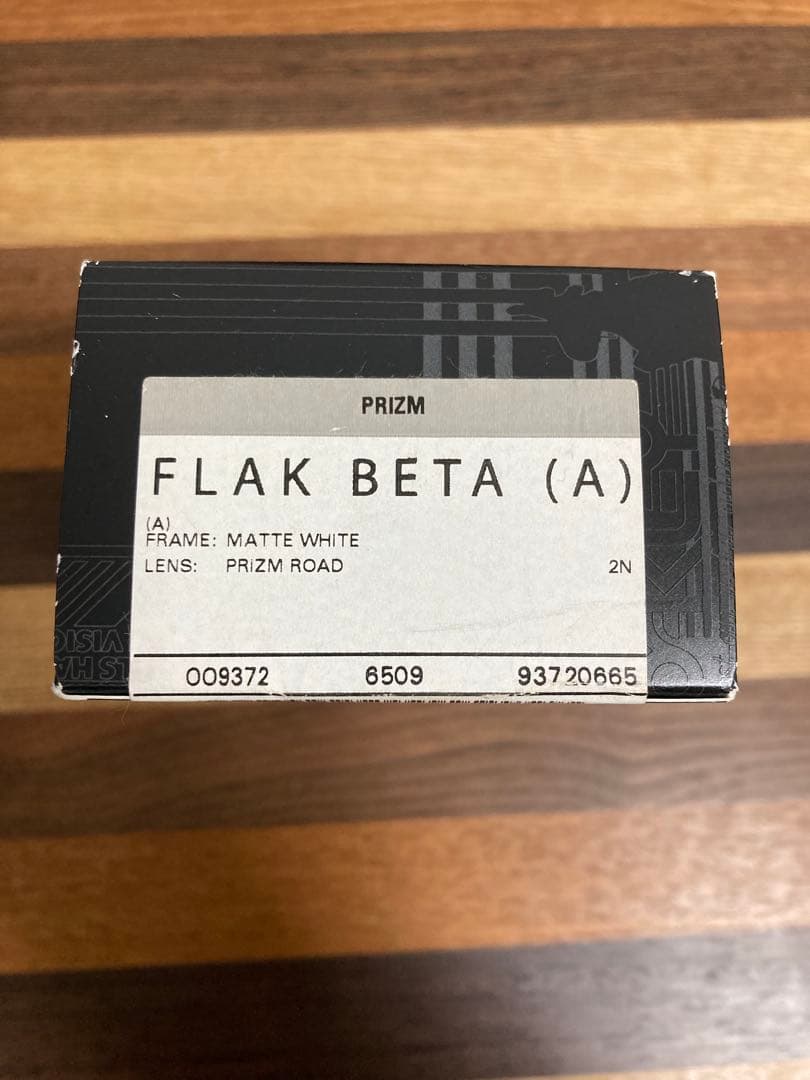 【美品】オークリー FLAK BETA (A) マットホワイト サングラス