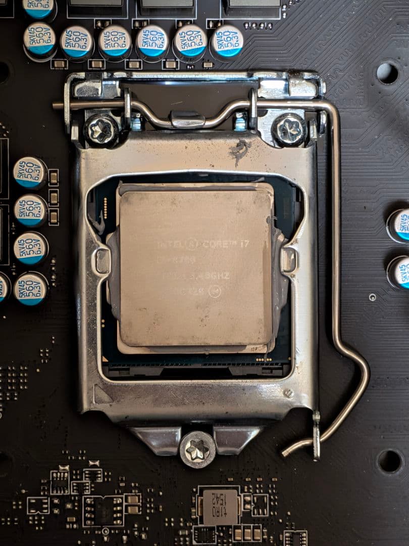 Intel Core i7-6700 + H170 + DDR3メモリ