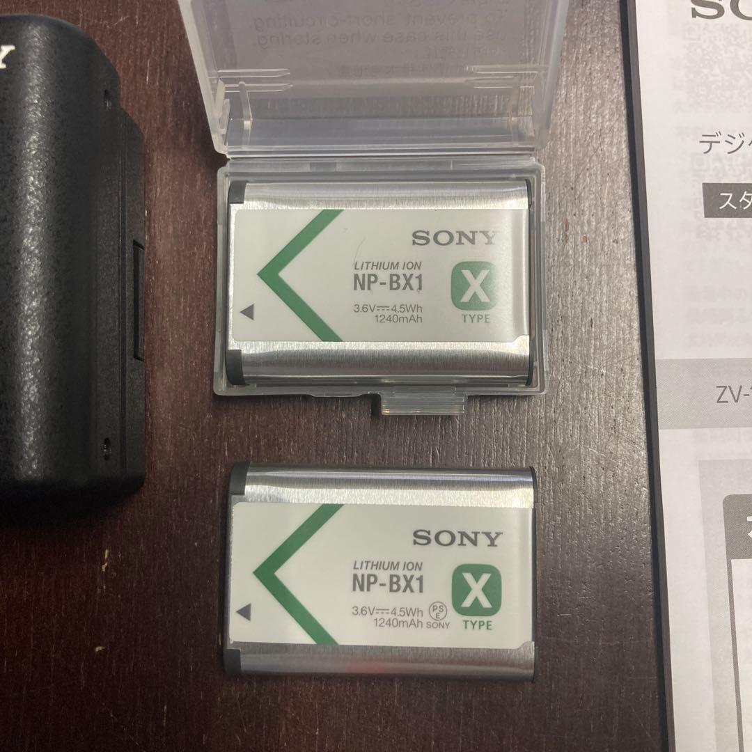 美品！SONY VLOGCAM ZV-1G ブラック グリップ付き