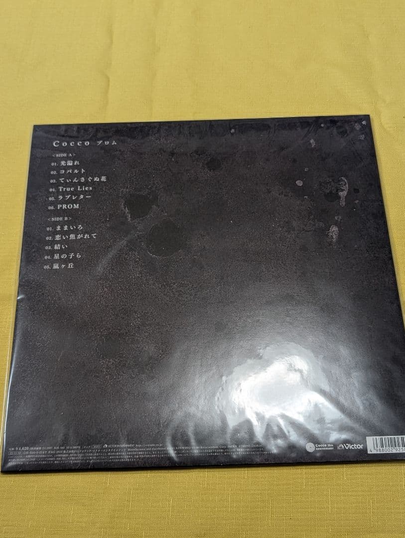 Cocco LP レコード PROMプロム 直筆サイン入り