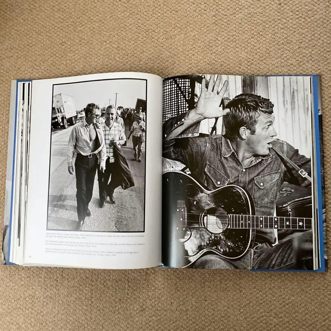 STEVE M cQUEENの生き生きとした写真集で数ページを載せました。