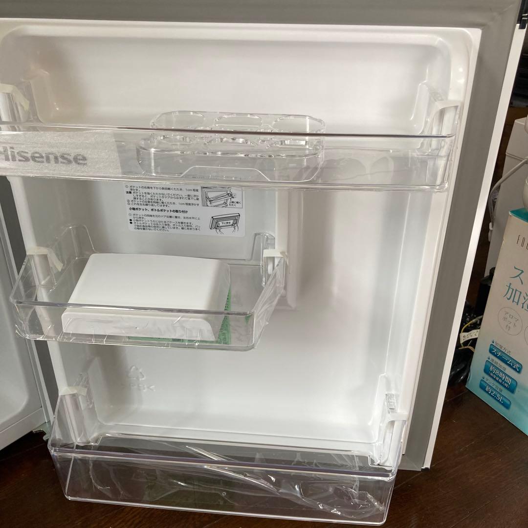 新品未使用‼️2023年 ハイセンス 冷蔵庫 87L HR-B91 E3W