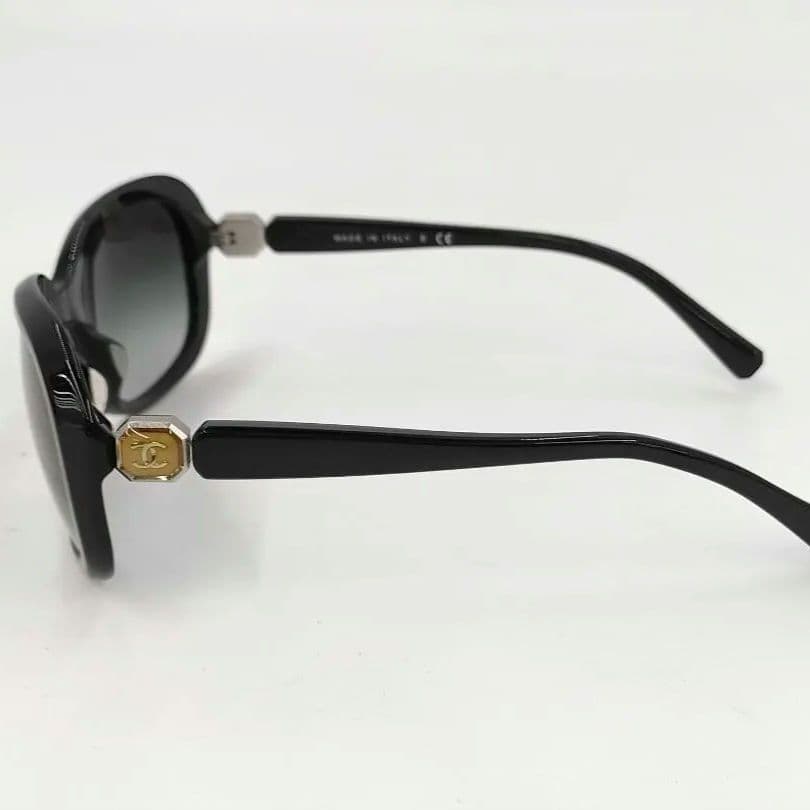 CHANEL サングラス 5286-A 黒 グラデ 56□18 135 d92
