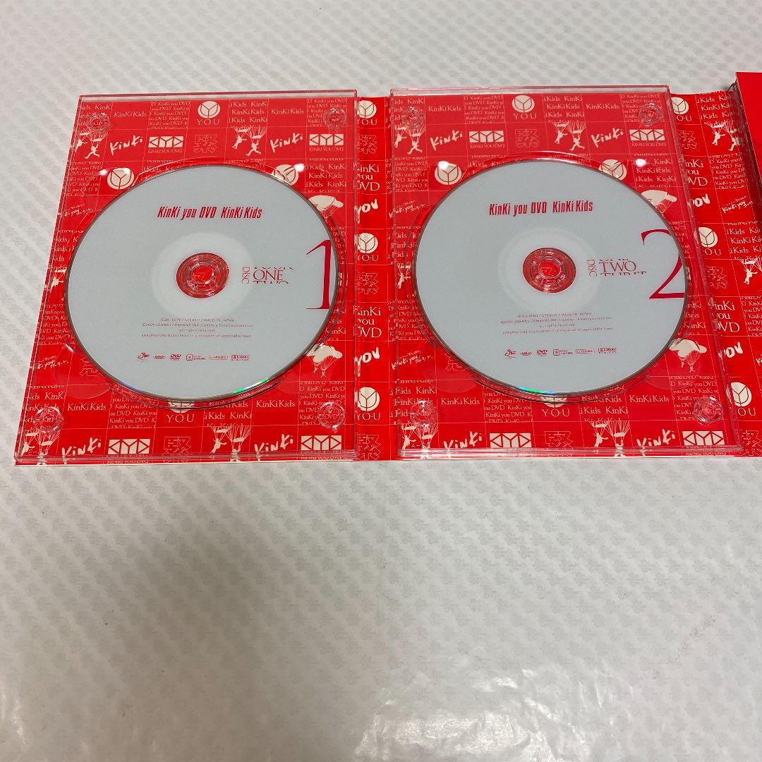 KinKi Kids KinKi you DVD〈初回生産限定盤4枚組✴︎おまけ付