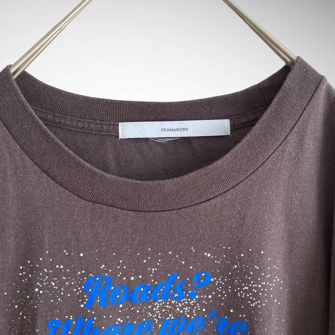 フレームワーク×バックトゥザフューチャー　コラボ　Tシャツ　カットソー