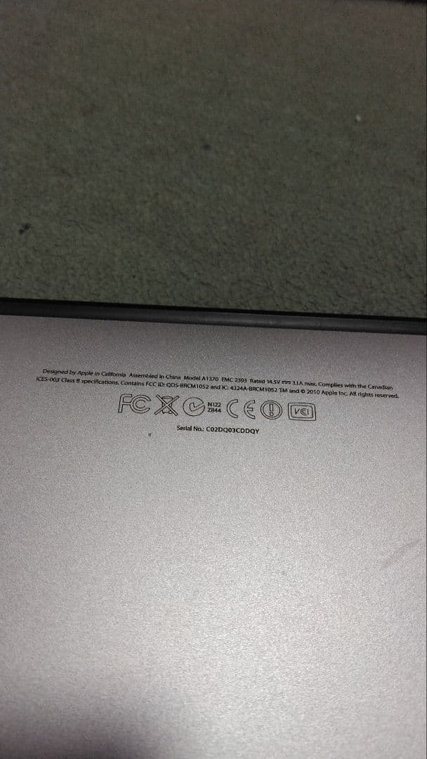 MacBook本体 MacBook Air