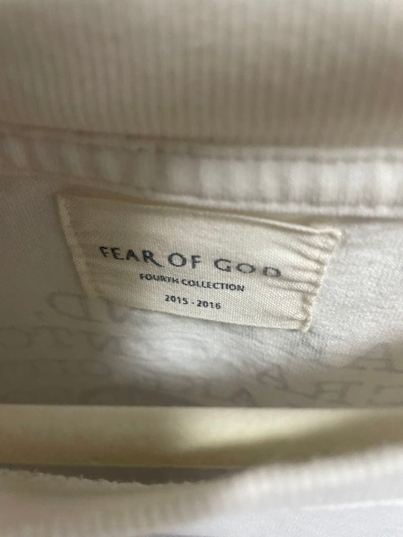 Fear of God レイジ　コラボ　超激レアTシャツ バンT rage