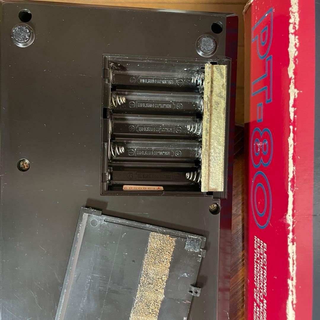 【音質良好・動作OK】CASIO PT-80 レゲエ音源 ミニガイド付キーボード