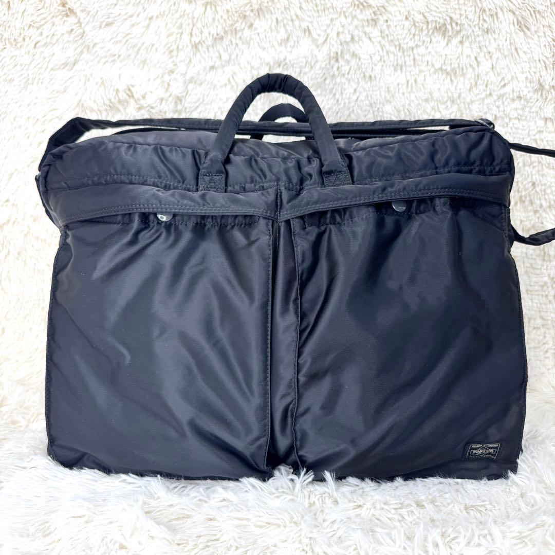 美品 PORTER ポーター TANKER ボストンバッグ XL 黒