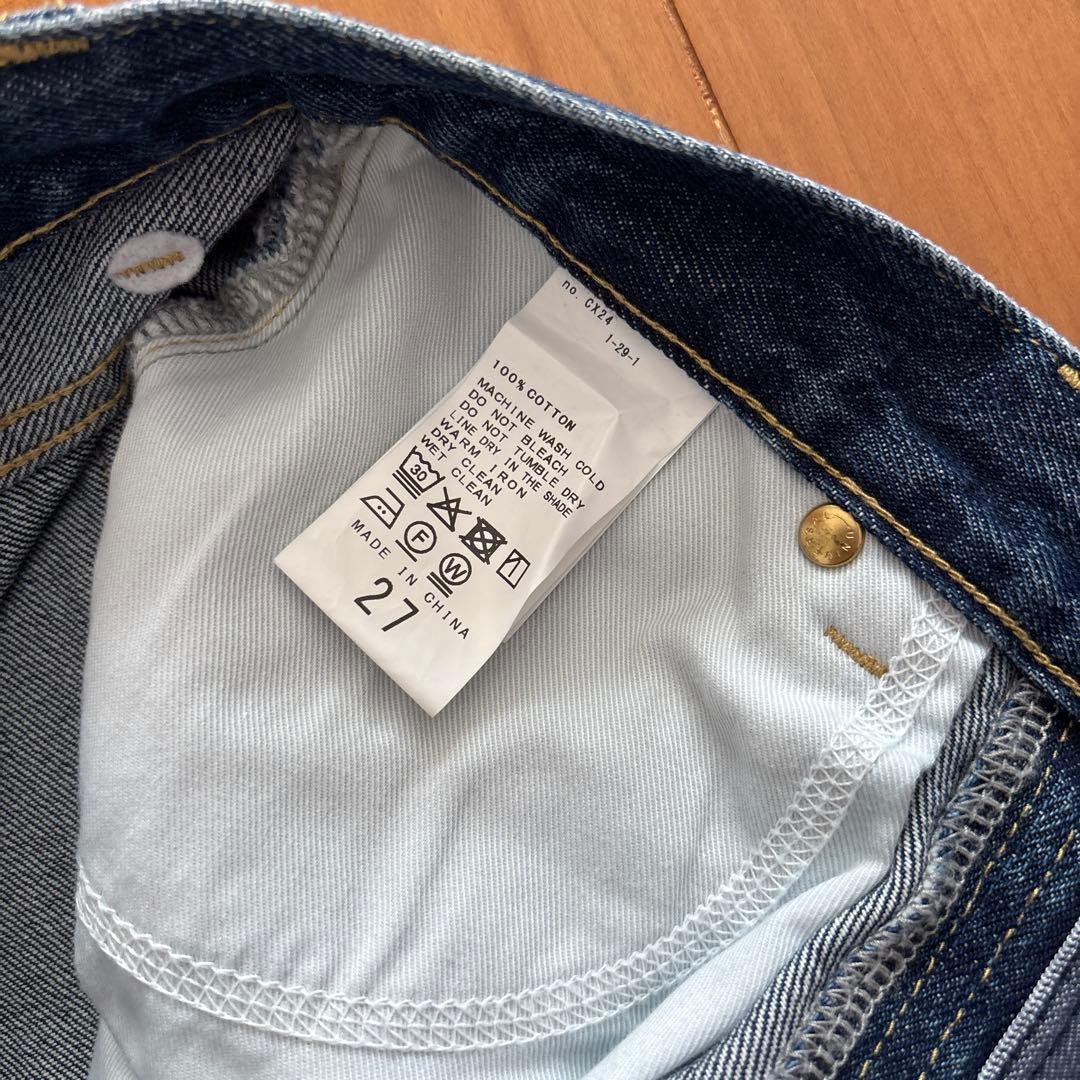5 1/2 BAGGY DENIM バギーデニムパンツ 27