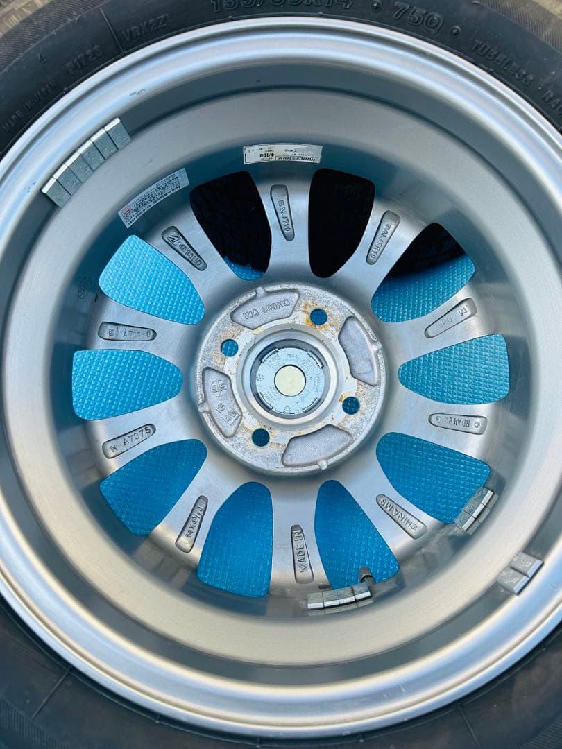 お値下げ！！ブリヂストン ブリザック VRX2 タイヤホイール155/65R14