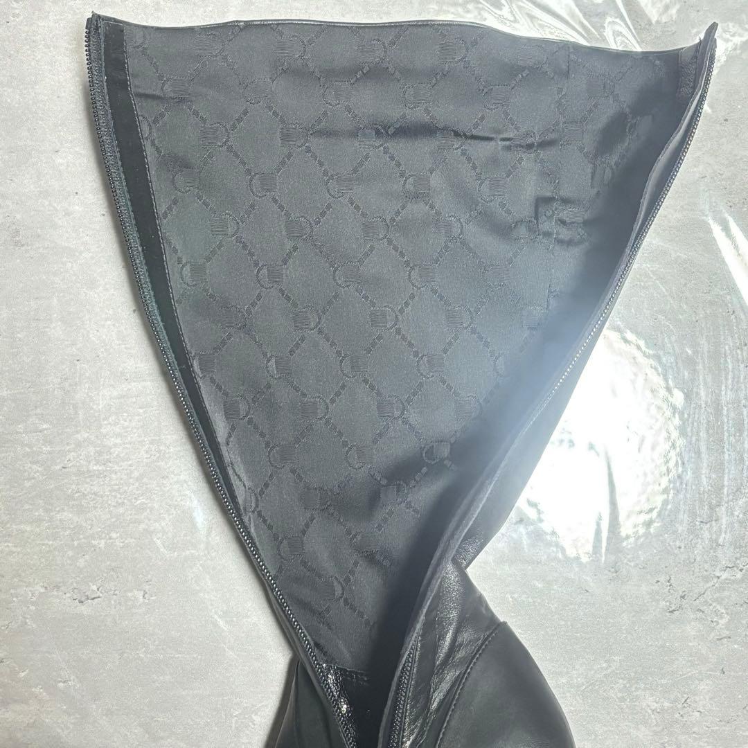 新品 DIANA 美脚ブーツ 23.5cm サイドジップ ポインテッド レザー
