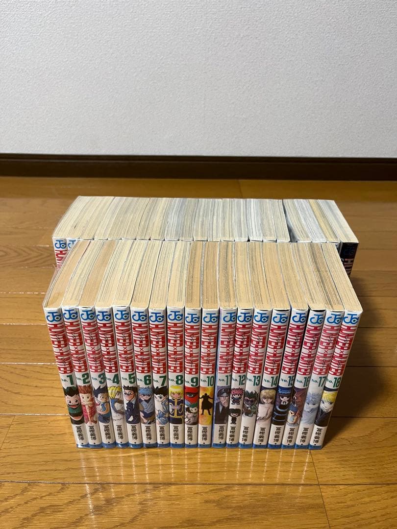 ハンターハンター　1〜38巻　全巻セット　全巻初版　➕　ハンターズガイド