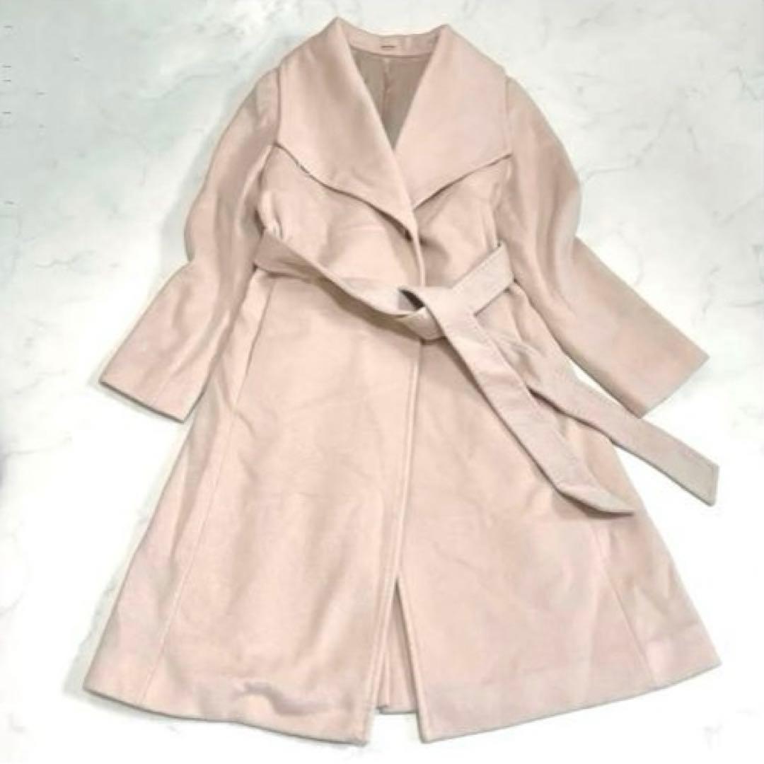 kayo様　 ROPE ロペ カシミヤ　ロングコート　2way 女優襟