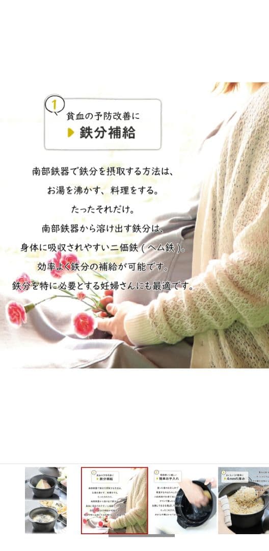 及源 (OIGEN) 南部鉄器 南部ごはん釜 5合炊き F-413【保証書付】