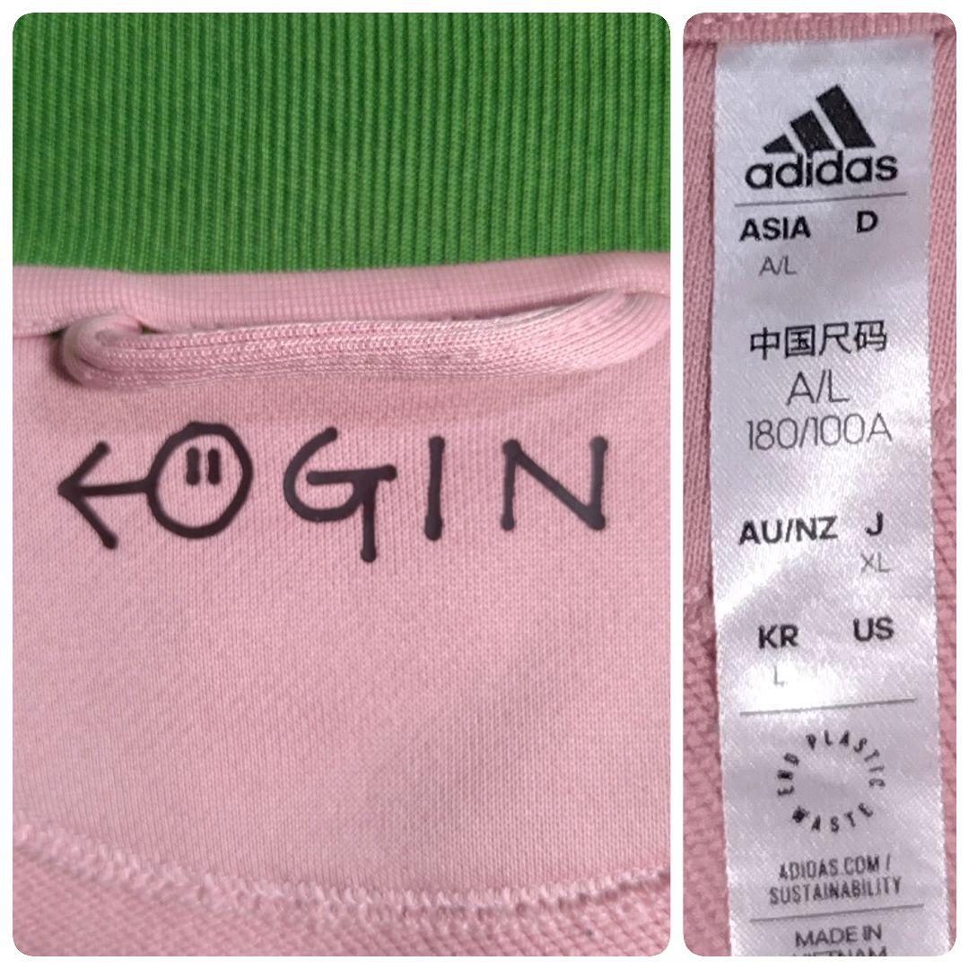 adidas×NIGO★日本代表 刺繍ロゴ トラックジャケット XL 桜餅
