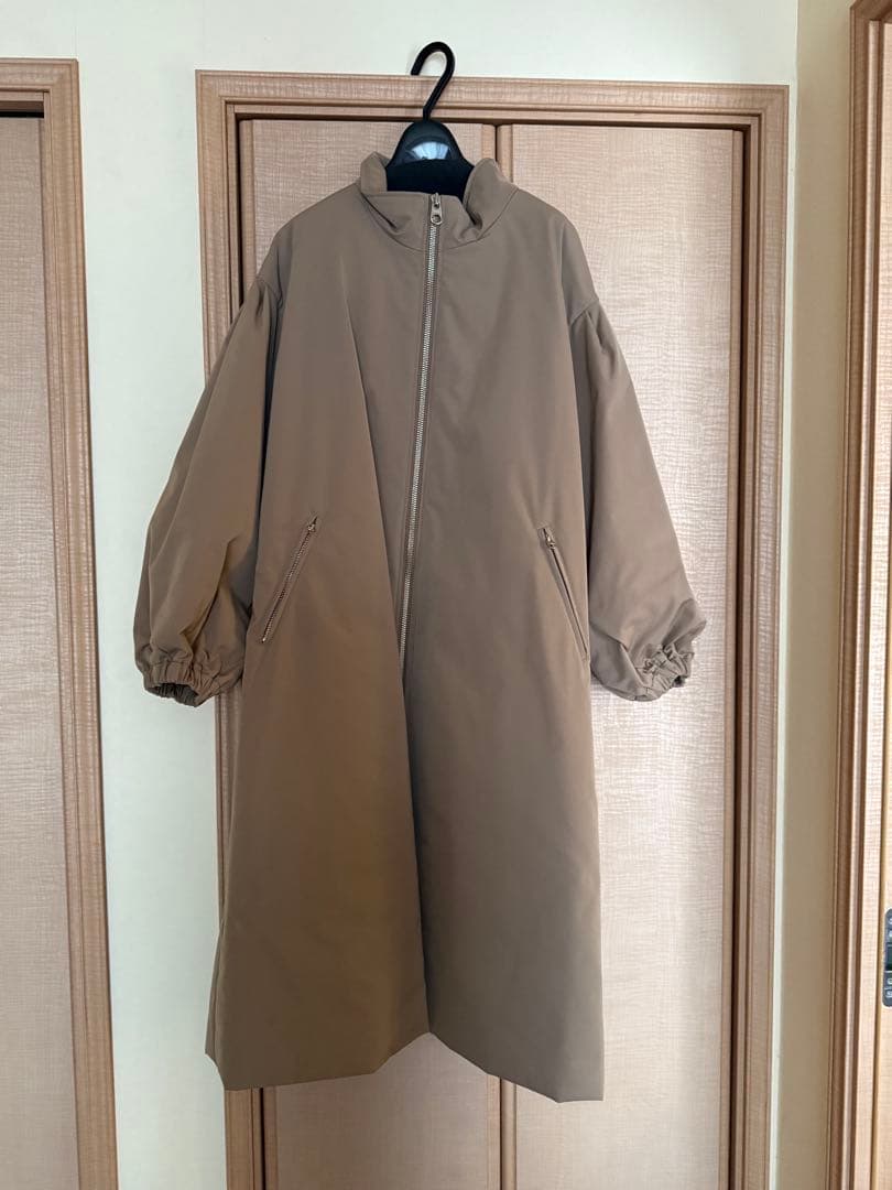タイムセール　Spick&Span 中綿ボリュームスリーブロングコート