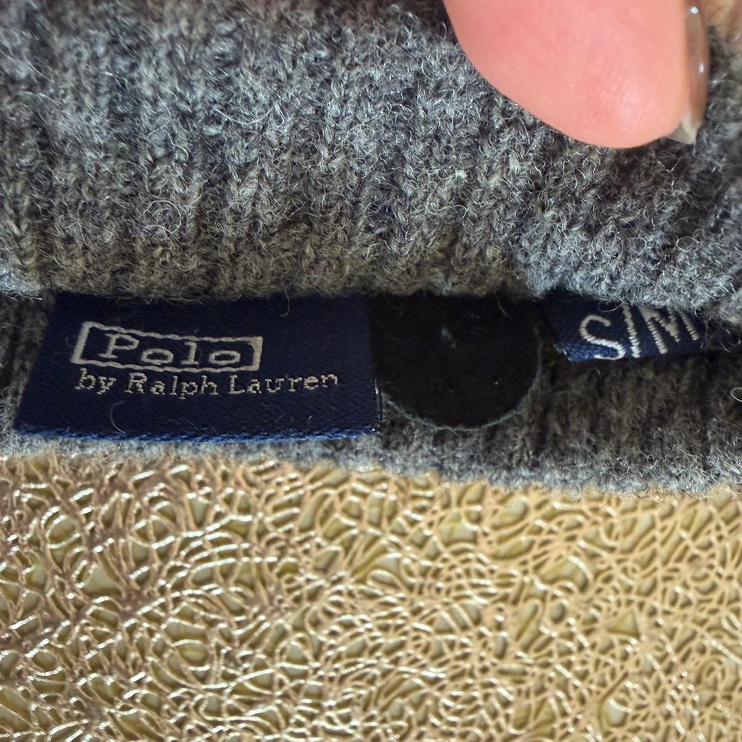 未使用Polo Ralph Lauren 防寒防風レザーグローブ手袋裏起毛黒