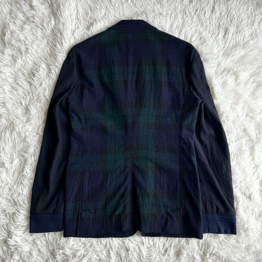 トゥモローランド　現行　2点セット　ジャケット　ベスト　ジレ　チェック　リップル