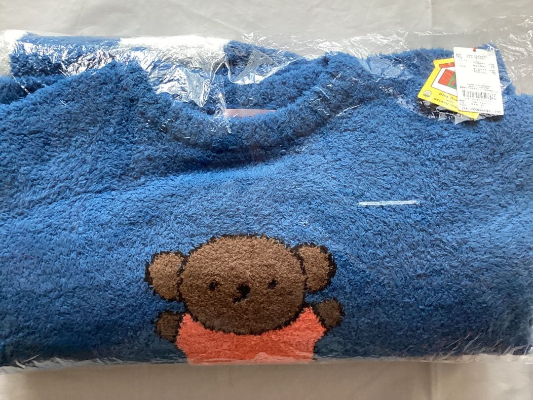ジェラピケ　Dick Bruna ベビモコジャガードプルオーバー&ロングパンツ