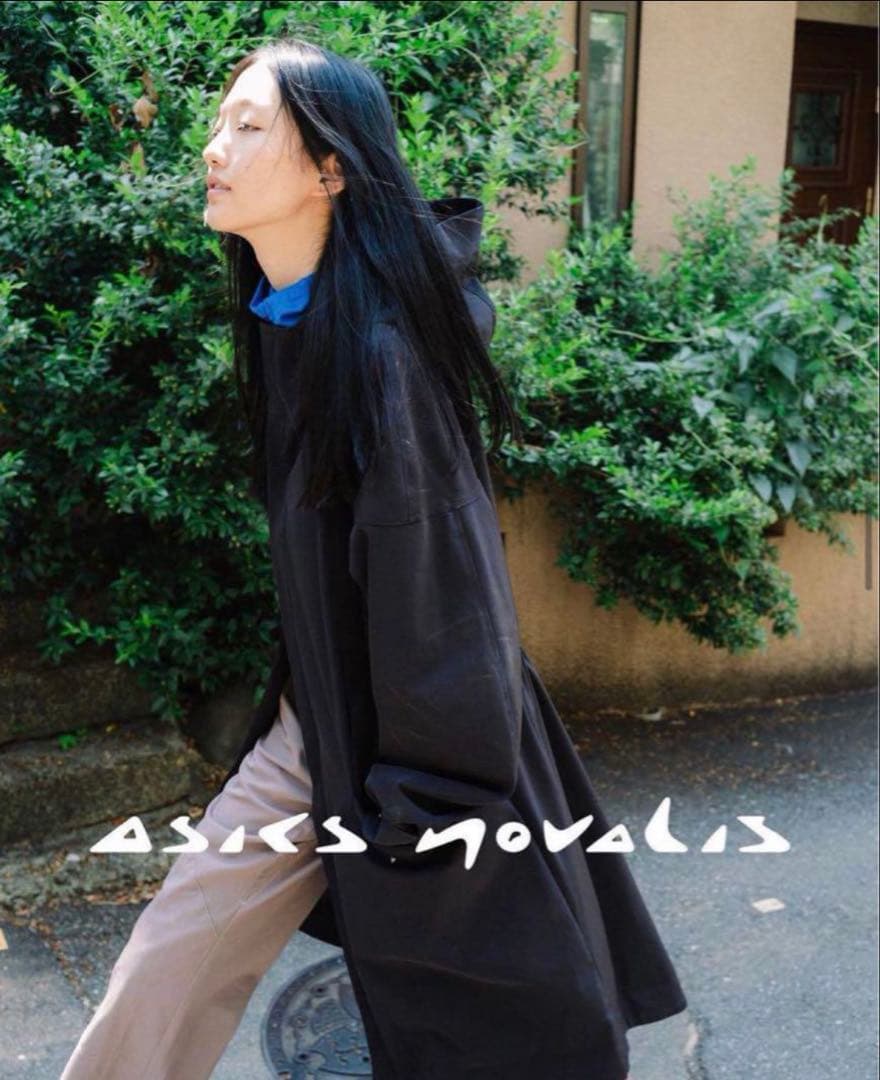ジャケット・アウター asicsnovalis HEVEANOID PARKA OBSIDIAN