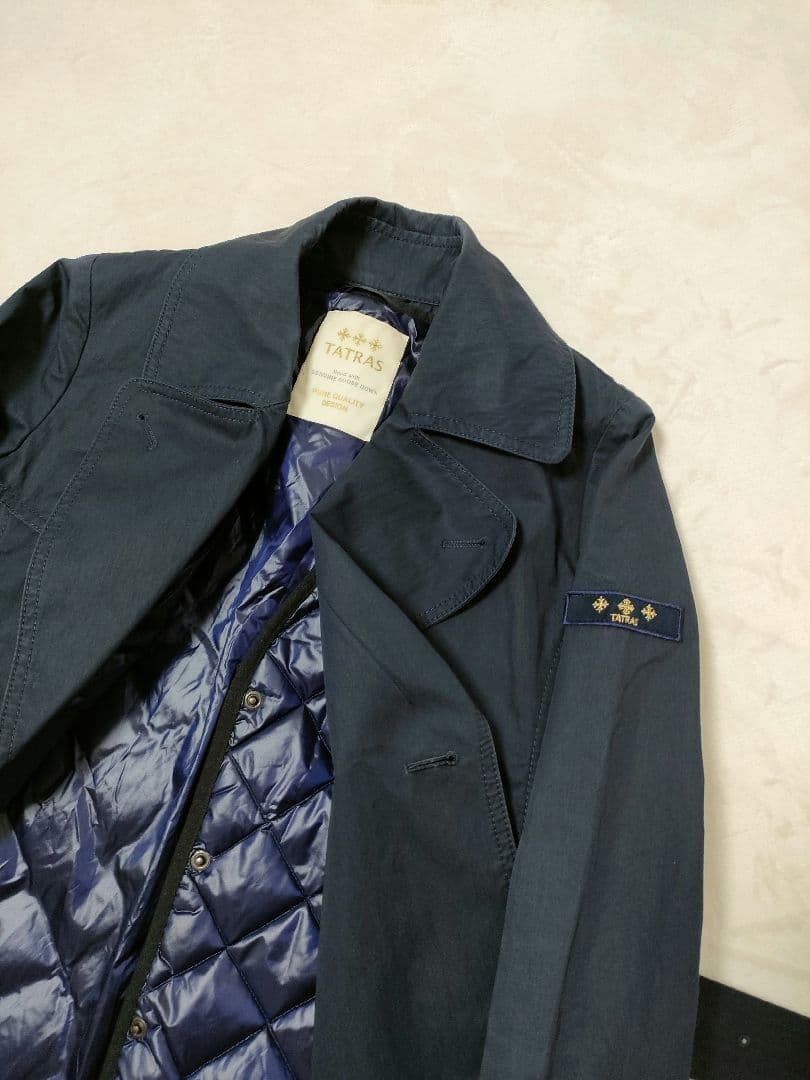 2点セット❢トレンチコート＆ダウンベスト　TATRAS　タトラス　01