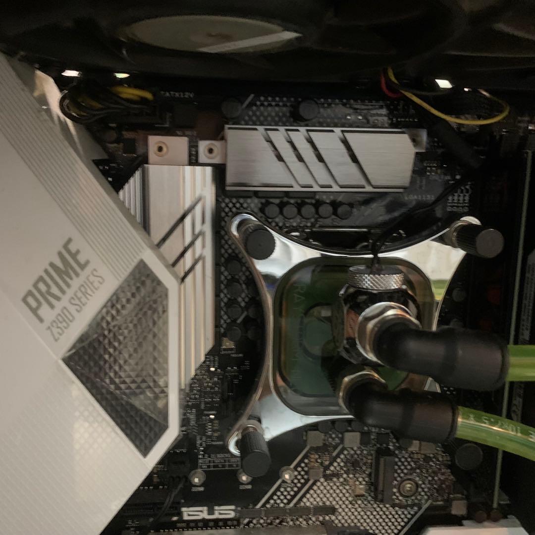 本格水冷 自作PCパーツ　ASUS Z390-A D5ポンプ GTX1060搭載