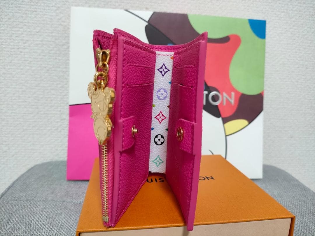 LOUIS VUITTON ポルトフォイユ リサ×村上隆