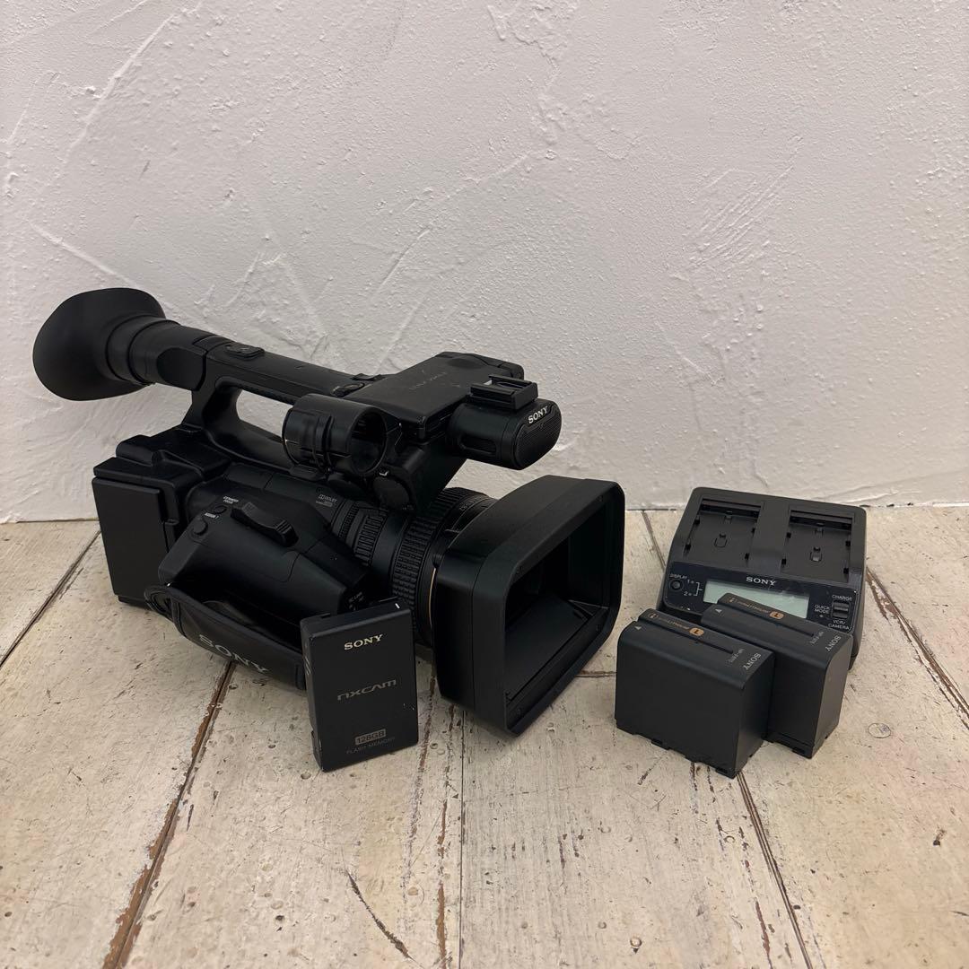値下げ　SONY HXR-NX5J、フラッシュメモリー付き