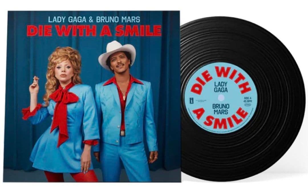 新品 Lady Gaga Bruno Mars Die with a Smile