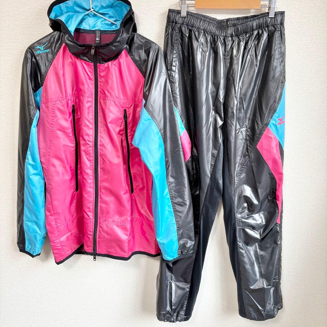 【未使用級】ミズノ ウィンドブレーカー セットアップXL