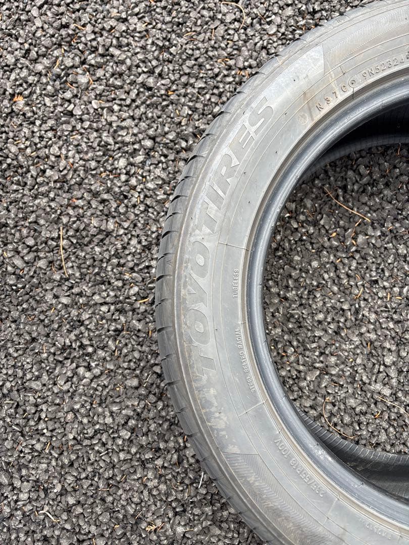 235/55r18 トーヨー　PROXES CL1 SUV 24年製造　2本