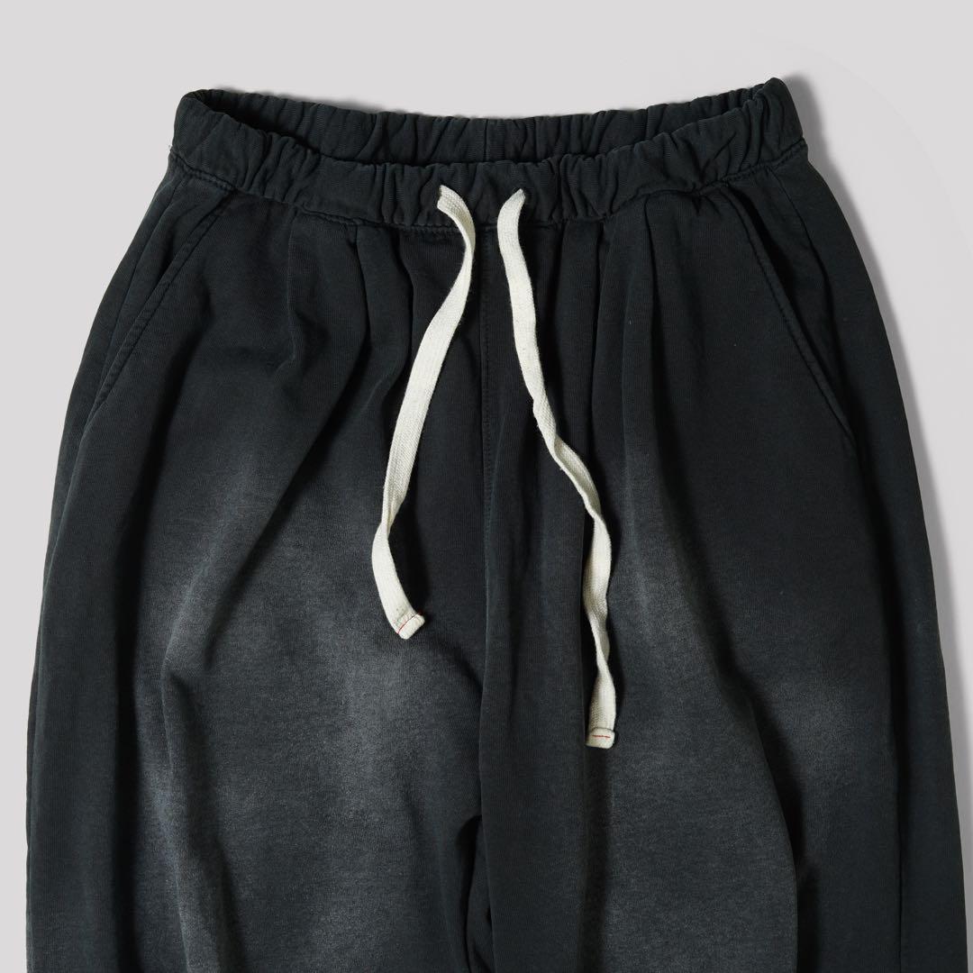 moojimooji スウェットパンツ AGED BLACK サイズM