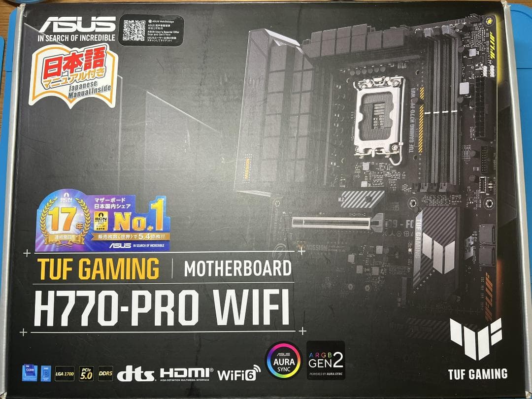 ASUS TUF GAMING H770-PRO WIFI (動作確認済み)