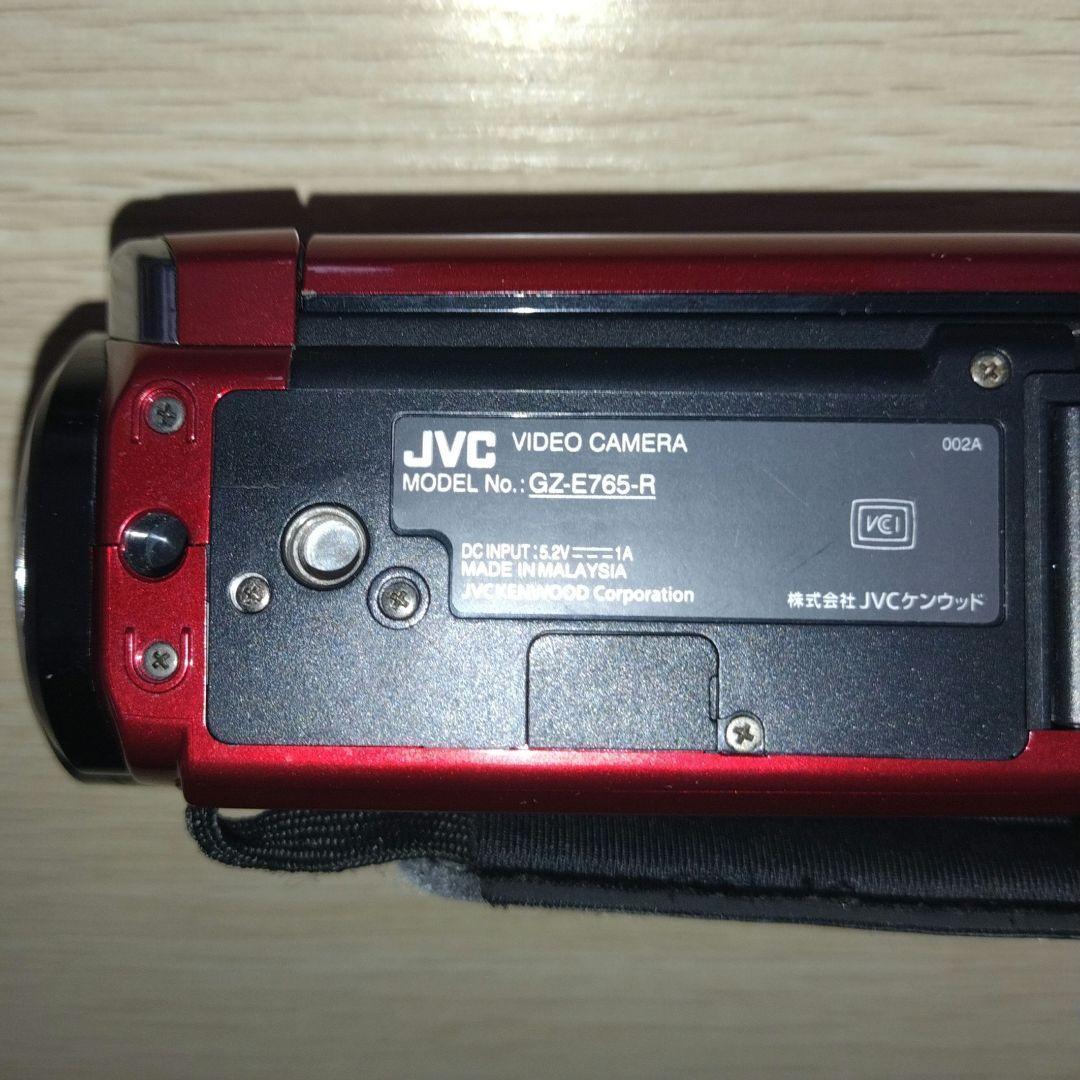 オ*ル様 三脚取付用ネジ穴付近ひび割れあり JVC ビデオカメラ エブリオ GZ