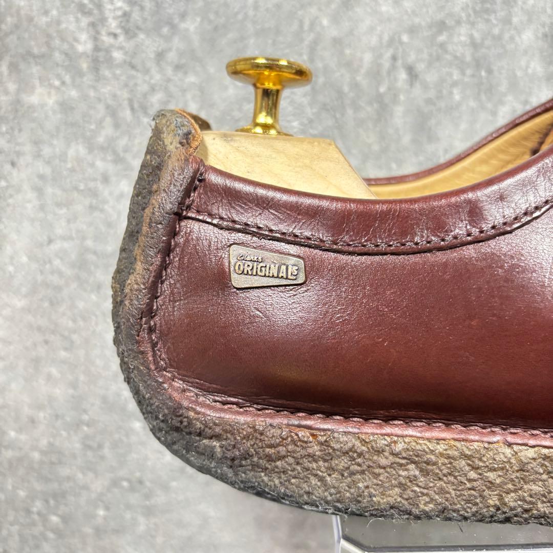 【定番】clarks クラークス ナタリー レザー レースアップ 27.0cm