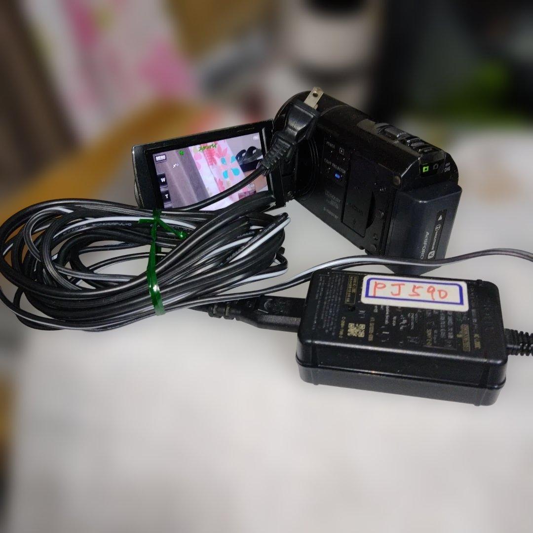 ソニープロジユクター付きビデオカメラHDR-ＰＪ590ACアダプター付き