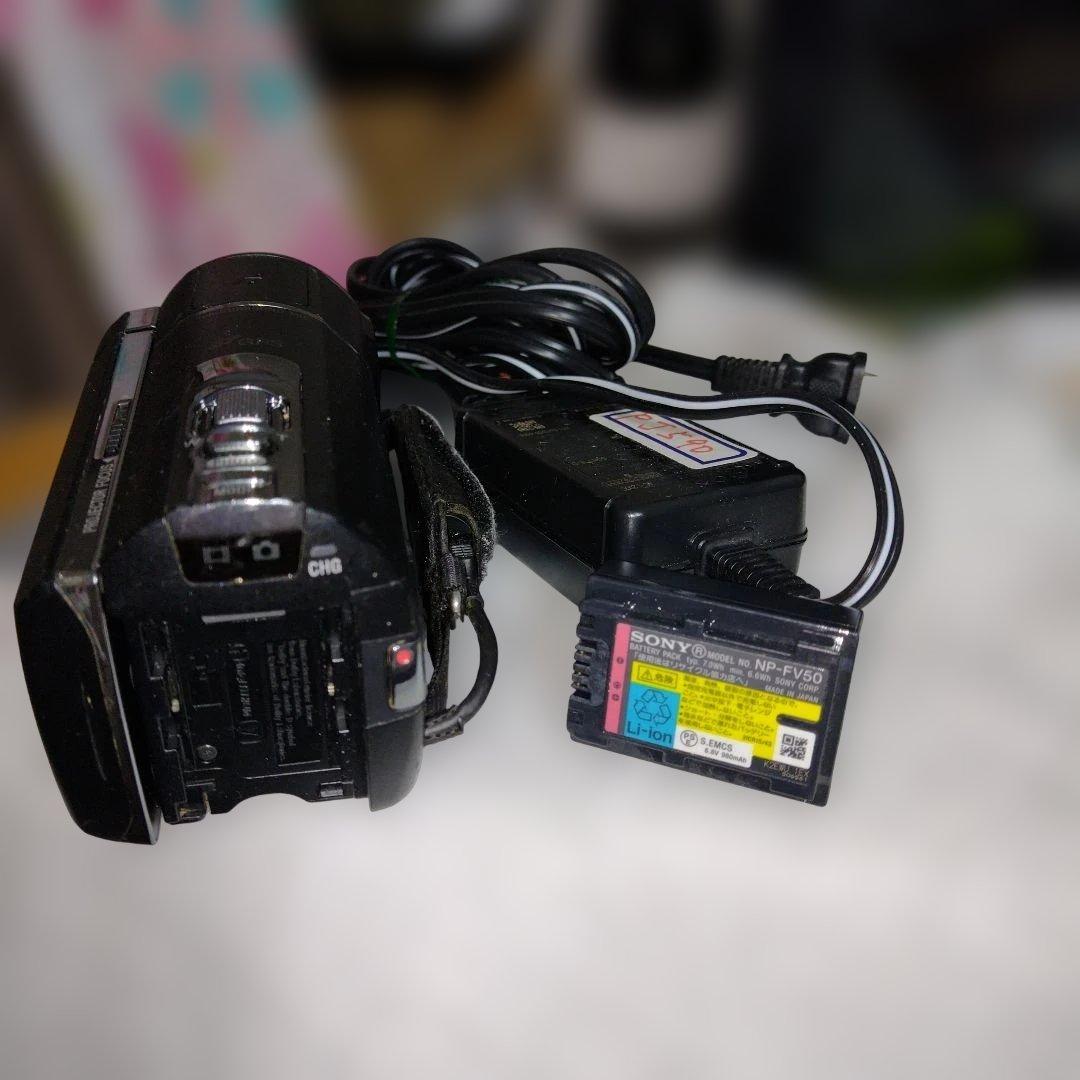 ソニープロジユクター付きビデオカメラHDR-ＰＪ590ACアダプター付き