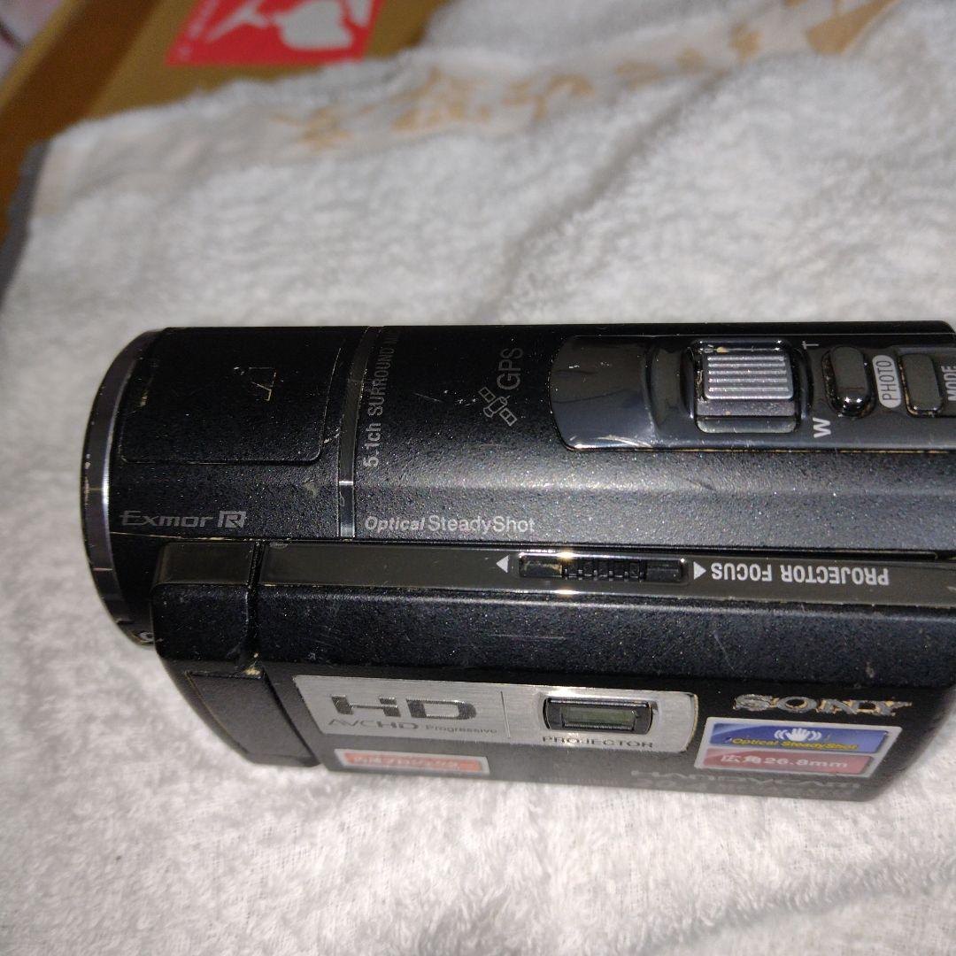 ソニープロジユクター付きビデオカメラHDR-ＰＪ590ACアダプター付き