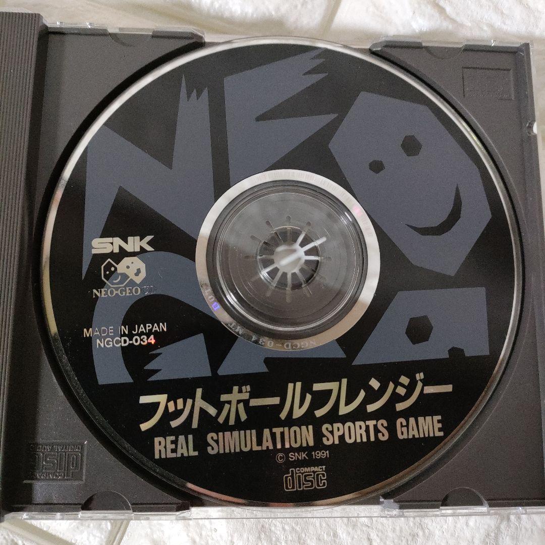 《SNK》★NEO-GEO/CD『フットボールフレンジー』※中古品