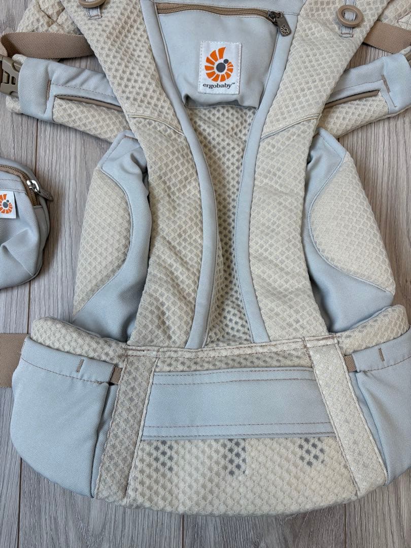 エルゴベビー 抱っこ紐 メッシュ ベージュ オムニブリーズ