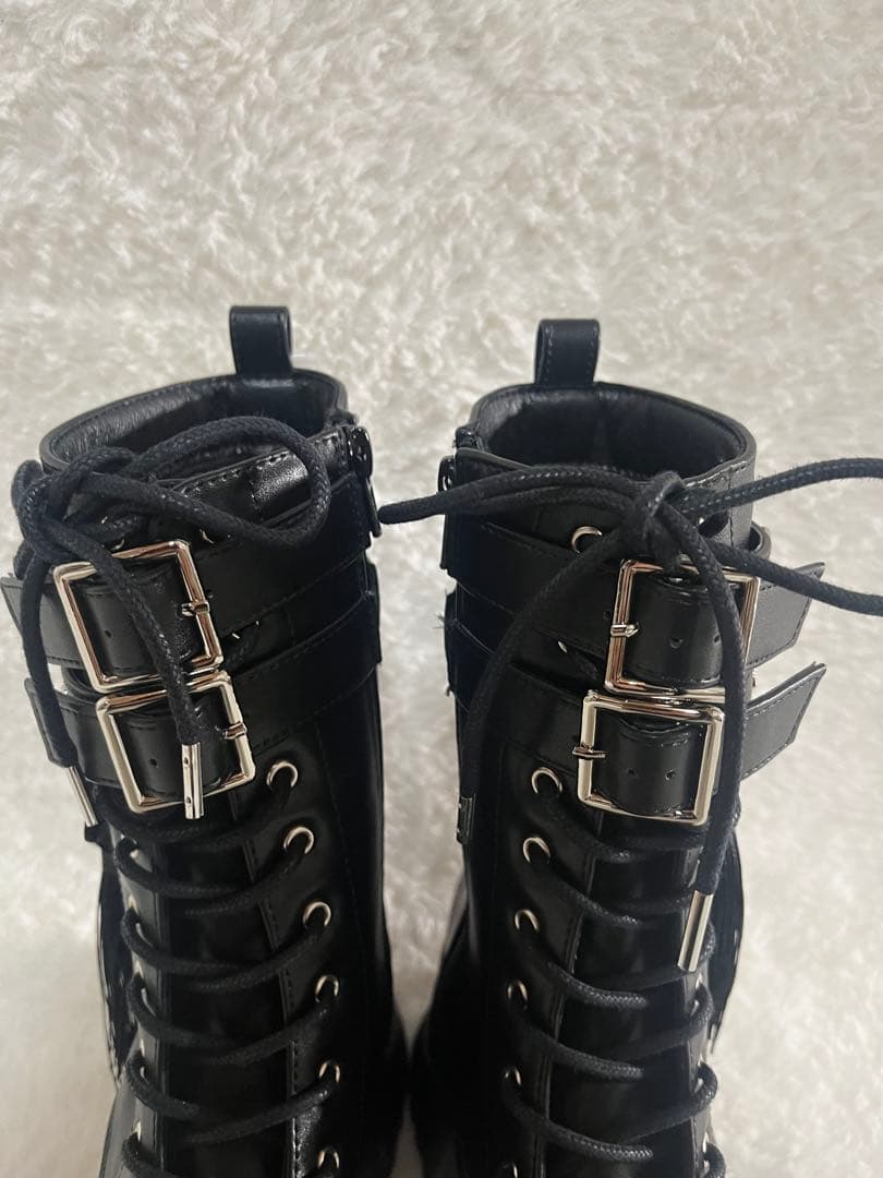 【axes femme】チャイナ釦タンクソールブーツ　新品　箱付き