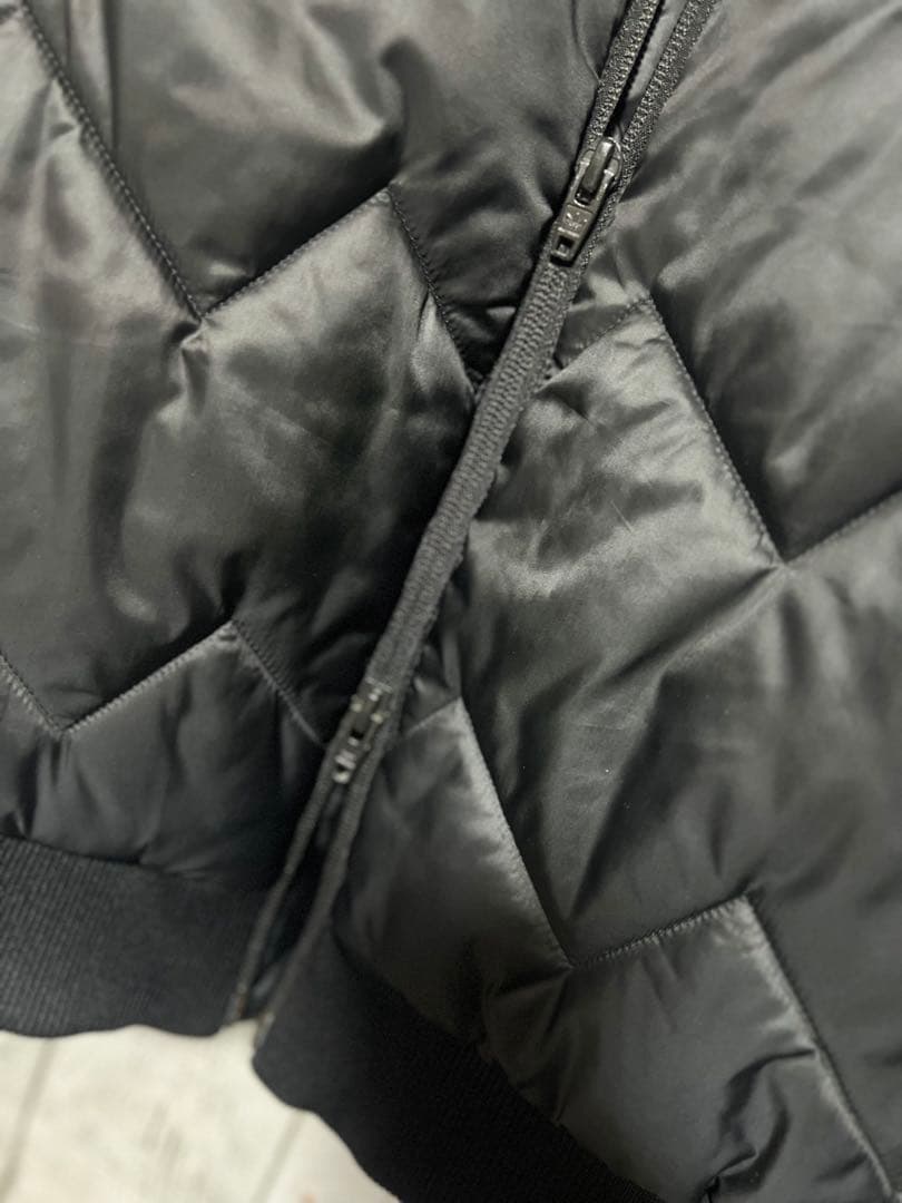 adidas キルティングジャケット ダブルジップ ブラック SST 新品未使用