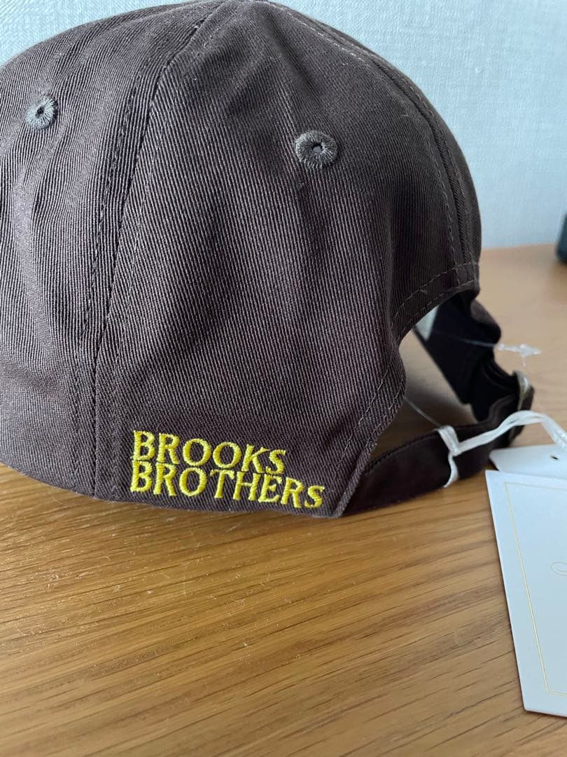 新品タグ付 Brooks Brothers NEAT コラボ キャップ ブラウン